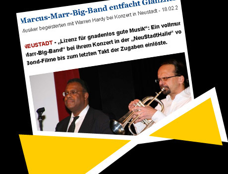 Marcus-Marr-Big-Band entfacht Glanzlichter neu